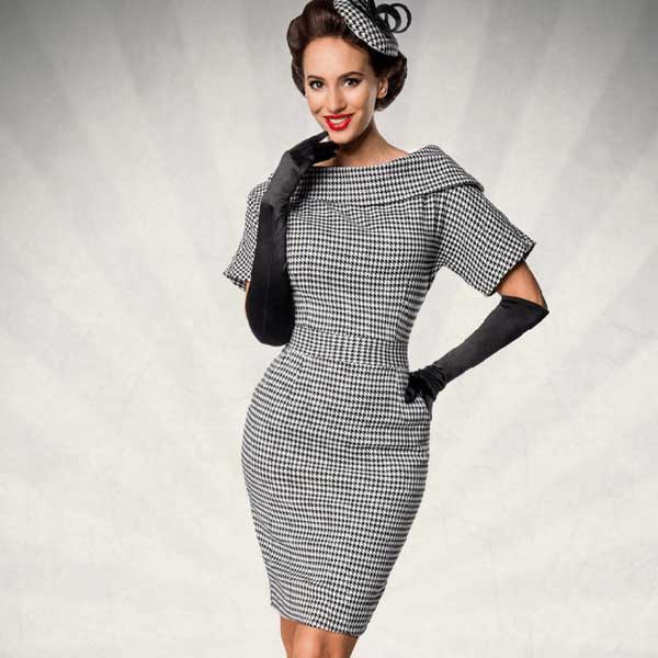 Vintage Kleider, Damen Bekleidung in sexy Stil Sommerkleider