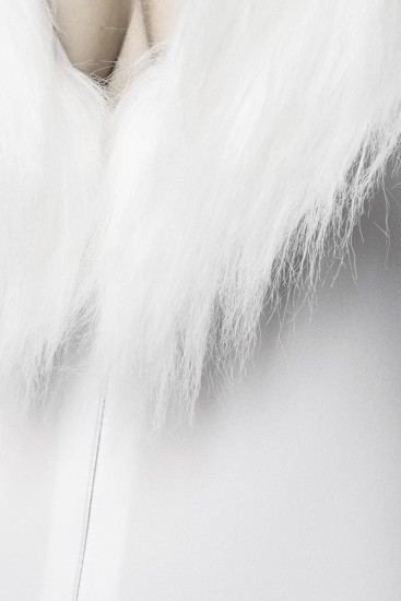 Einhorn-Kostüm in Weiß mit langen Ärmeln