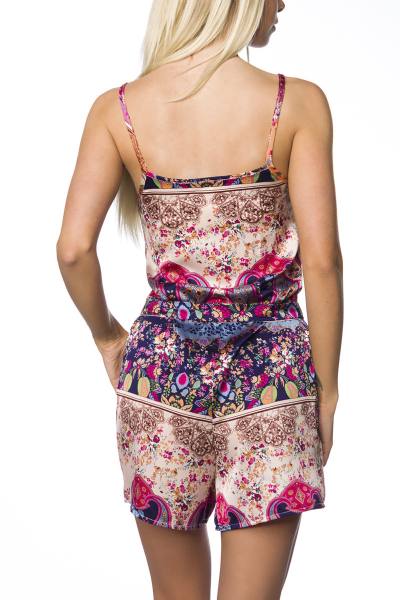 Kurzform Sommer Playsuit schmalen Trägern