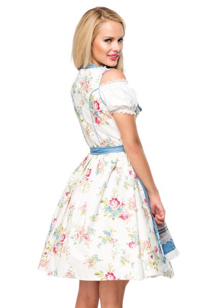 Romantisches Dirndl mit Blümchen Muster