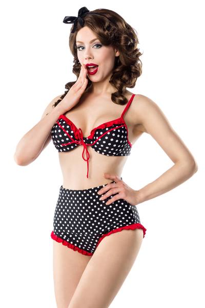 Retro Highwaist Bikini-Set