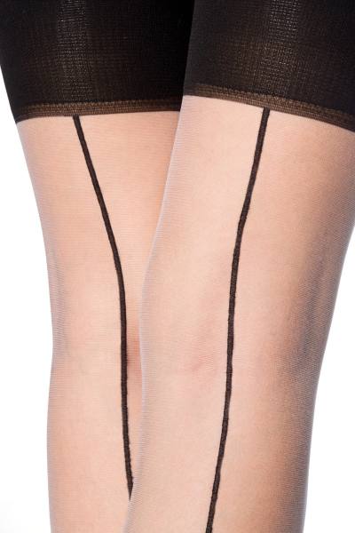 Sexy Stockings mit Naht in vielen Farben