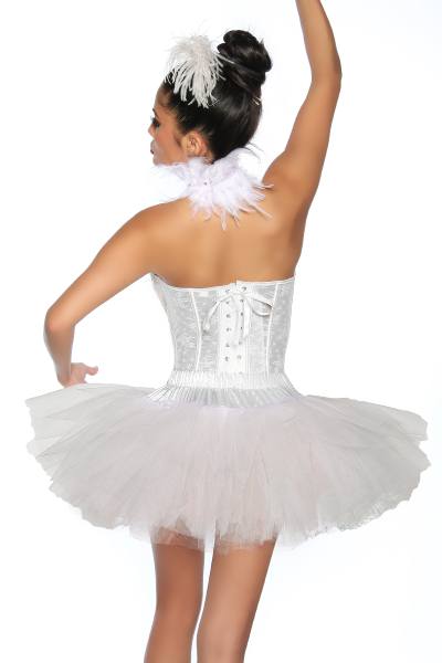 Tutu Primaballerina Miniröckchen weiß