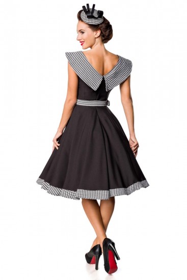 Ärmellose Premium Vintage Swing-Kleid von Belsira