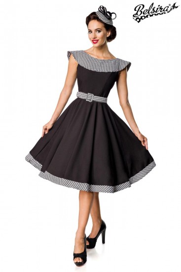 Ärmellose Premium Vintage Swing-Kleid von Belsira