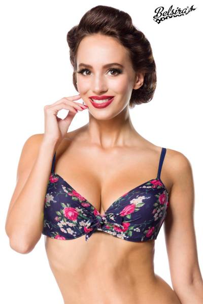 Bikinioberteil Swim Bra in Blumenmuster