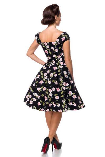 Blumenkleid mit kurze Puffärmelchen