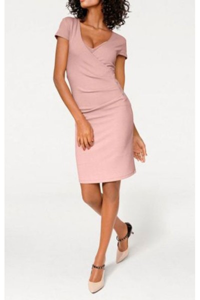 Bodyforming-Etuikleid rose