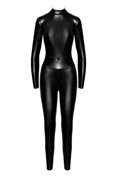 Catsuit mit Reißverschluss und Ring