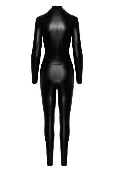 Catsuit mit Reißverschluss und Ring