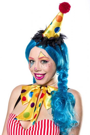 Bunte Clown Girl Kostüm mit Tutu