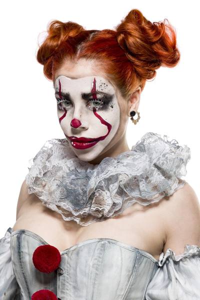 Clown Kostümset mit Petticoat