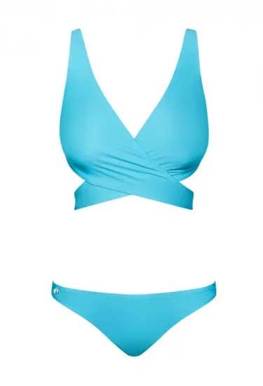 Elegante Bikini in blau