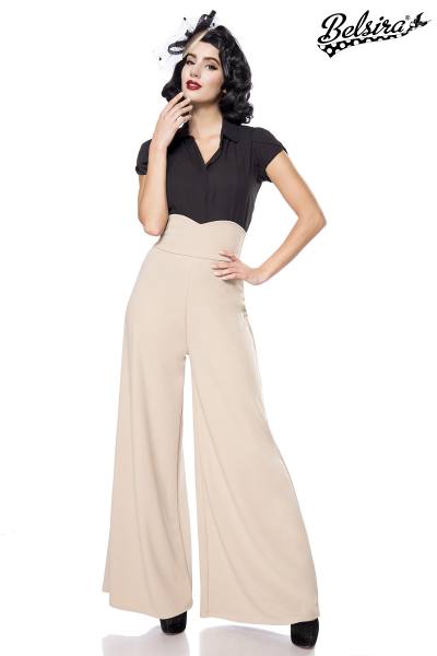 Elegantes Marlenehose mit hohem Bund