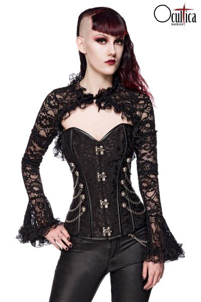 Gothic-Bolero aus Spitze