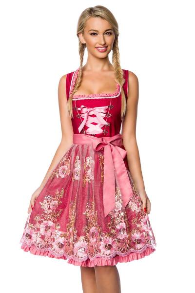 Luxus Designer Dirndl mit Stickereien