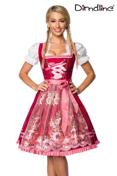 Luxus Designer Dirndl mit Stickereien