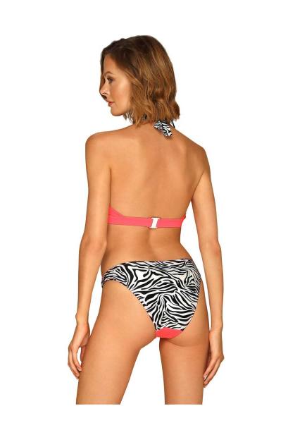 Modische Bikini Pink und Zebra