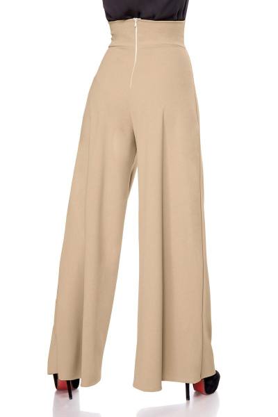 Modische Marlene-Hose in Camel