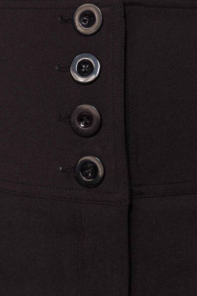 Marlenehose mit Eingriffstaschen schwarz