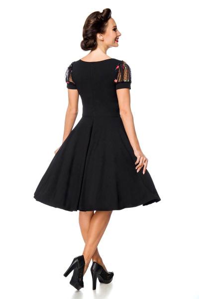 Retro-Kleid mit weitem Rock