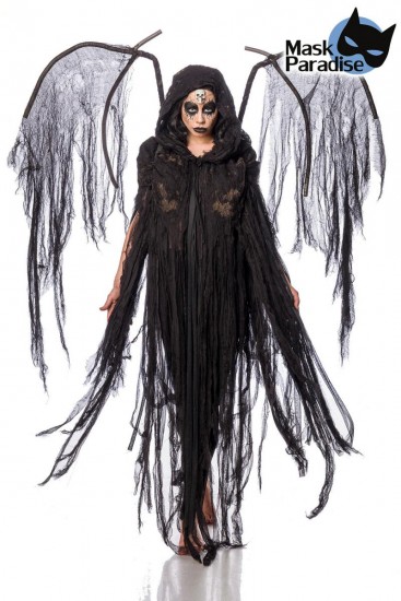 Schwarzes Engel der Rache Kostüm