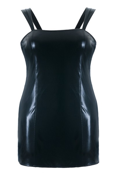 Sexy Base Wetlook Chemise SB/1014 – Heißes Minikleid mit offenem Rücken, Gr. 38-56