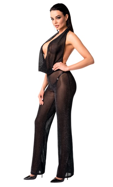 Sexy Overall mit Wasserfallausschnitt