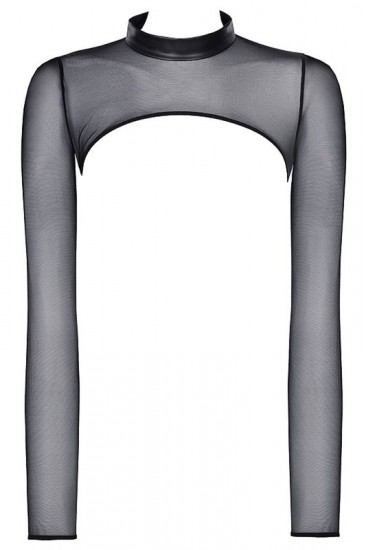 Transparente Tüll Bluse von Axami