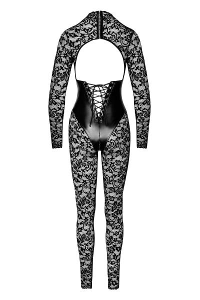 Spitzen Bodystocking mit Corsage