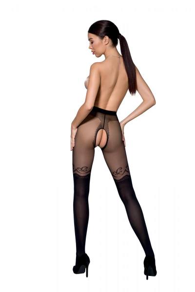 Strumpfhose in Overknee-Look