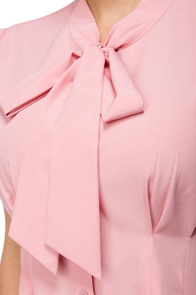 süße Schluppenbluse in rosa
