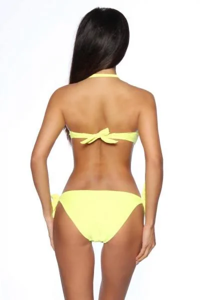 Schicker Neckholder-Monokini mit floralem Muster