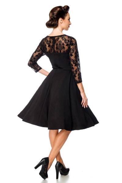 Vintage-Kleid mit Mesh