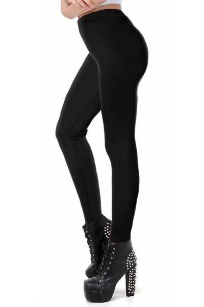 Winter Leggings in schwarz