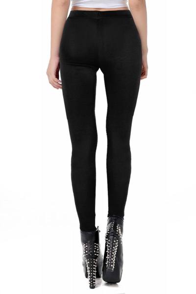 Winter Leggings in schwarz