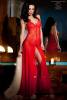 Elegantes Babydoll lang in Rot