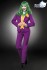 Lady Joker Halloween-Kostüm Set