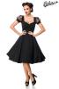 Retro-Kleid mit weitem Rock