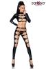 Sexy Gogo Wetlook-Set mit Cutouts