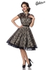 Vintage Spitzenkleid mit ausgestelltem Rock