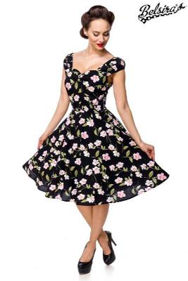 Kleid mit Teilungsnaht auf Taill...