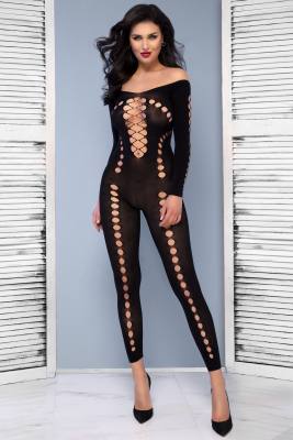 Bodystocking mit langen Ärmeln