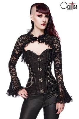 Gothic-Bolero aus Spitze