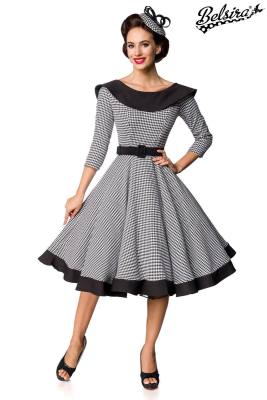 Kleid mit angesetztem Kragen