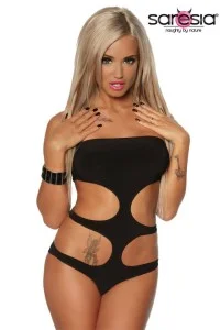 Reizvolles Bandeau Gogo-Outfit