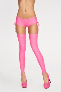 Leicht gl&auml;nzend und halterlos