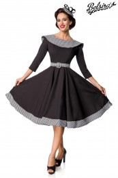 Vintage-Kleid mit dreiviertel Är...