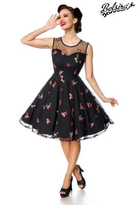 Retro Cocktailkleid in schwarz