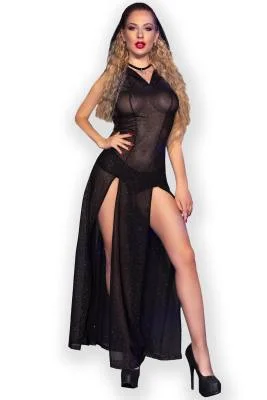 Kleid mit&nbsp;zwei langen Schlitzen...